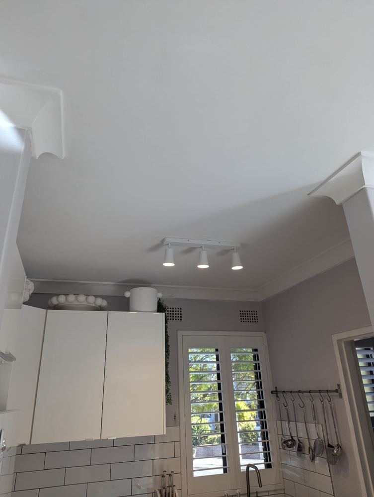 Kitchen track lighting